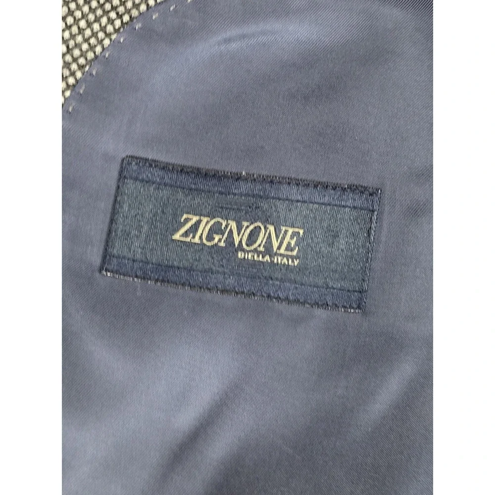 Suit Supply Size54 Sport Coat Blazer- Blue - Lazio - Pure Wool
